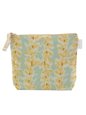 SoHa Living Plumeria Lei on Blue Cosmetic Bag Large