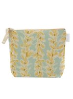 SoHa Living Plumeria Lei on Blue Cosmetic Bag Large