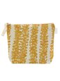 SoHa Living Puakenikeni Lei Yellow Cosmetic Bag Large