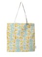 SoHa Living Plumeria Lei on Blue Canvas Tote