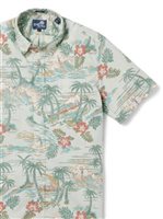 [2024 October New Arrival] Reyn Spooner Kaimana Beach Smoke Spooner Kloth Men's Hawaiian Shirt Classic Fit