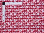 Hibiscus Palaka Red Poly Cotton HH-351-859