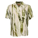 Jams World Lucky Bamboo Olive Rayon Jams World / JAMS Lucky Bamboo Olive Rayon Men's Hawaiian Shirt