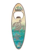 Island Heritage Honu Makai Foil Bottle Opener Magnet