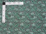 Bird of Paradise Green Poly Cotton AWLO-110