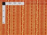 Tribal Tattoo & Ginger Lei Red & Yellow Poly Cotton LW-24-938