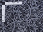 Tribal Tattoo Black Poly Cotton Trans-Pacific Textiles, Ltd. / TPTEX Tribal Tattoo Black Poly Cotton LW-24-937