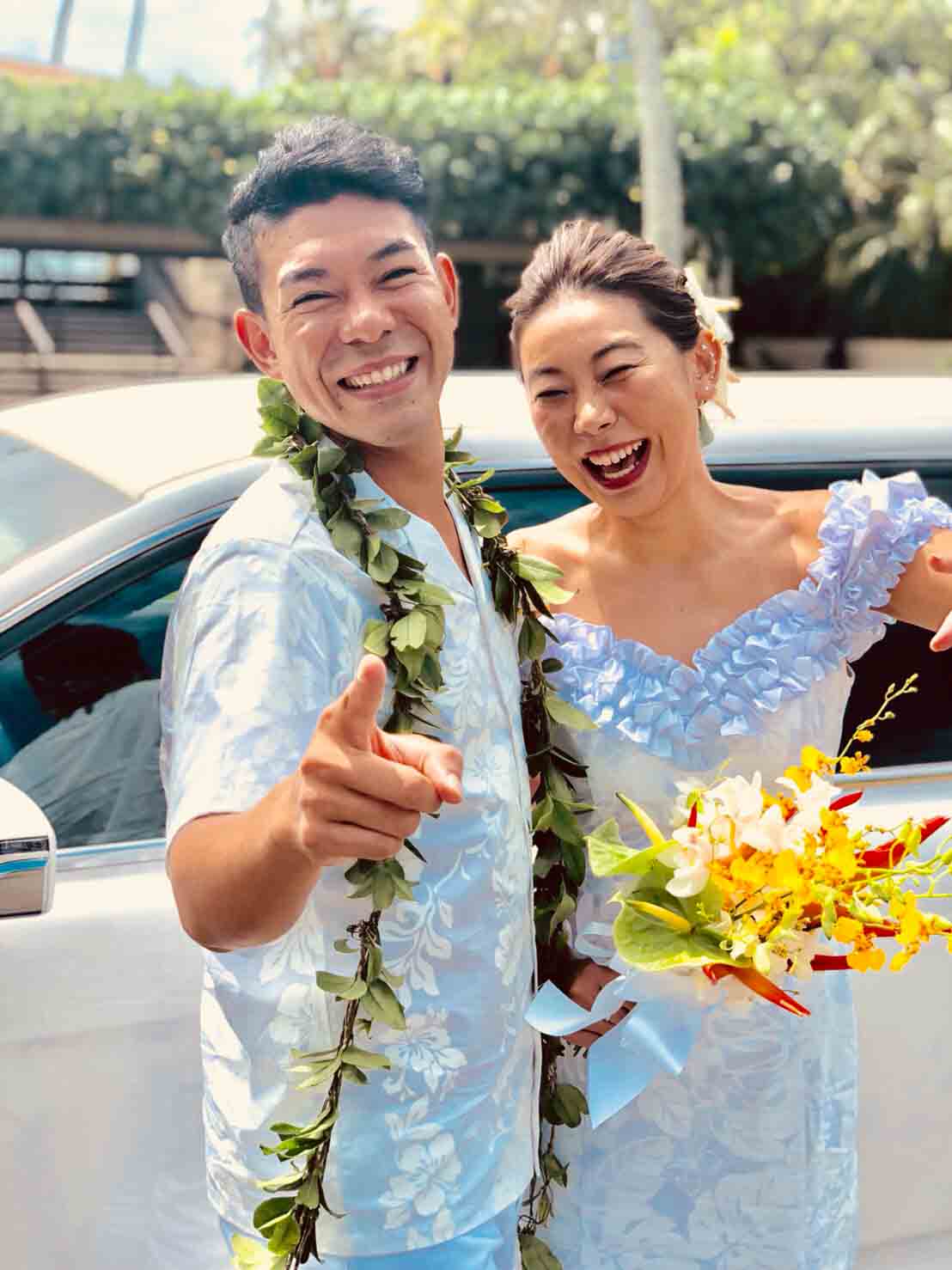 ハワイ結婚式お写真